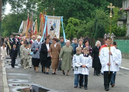 Procesja Bożego Ciała w Uniejowie