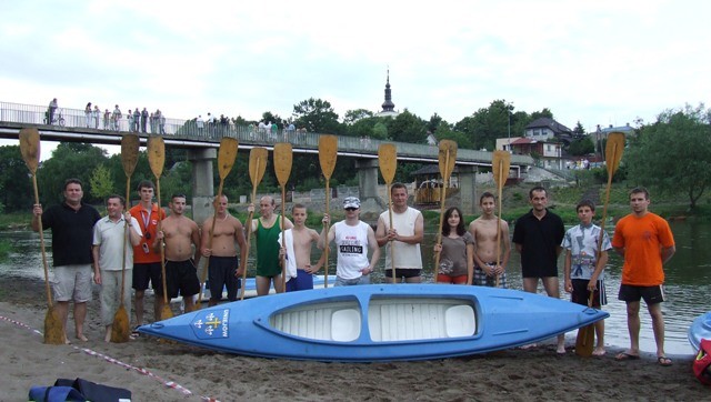Zawody kajakowe na Warcie