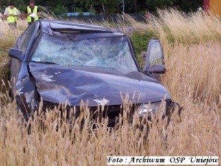 Tragedia na trasie Uniejów-Dąbie
