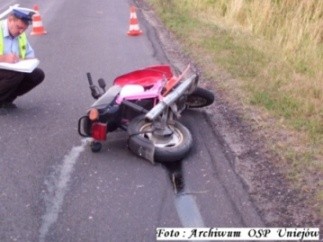 Tragedia na trasie Uniejów-Dąbie
