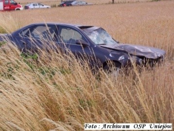 Tragedia na trasie Uniejów-Dąbie
