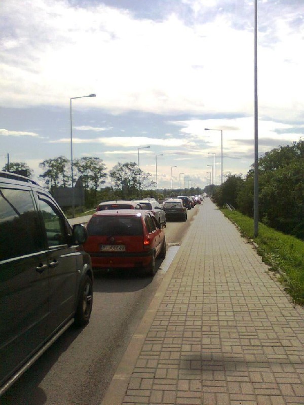 Uniejów zakorkowany