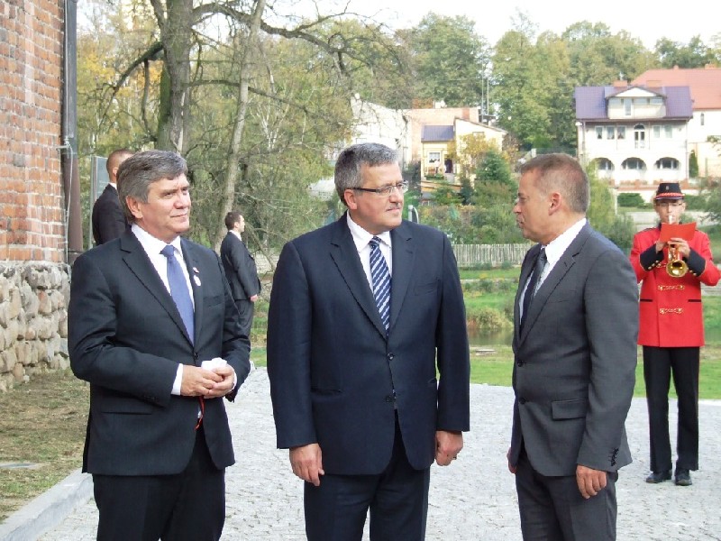 Prezydent z BioNanoParku do Uniejowa /video/