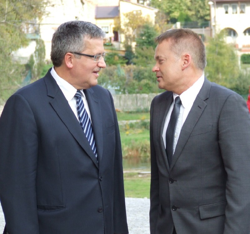 Prezydent z BioNanoParku do Uniejowa /video/