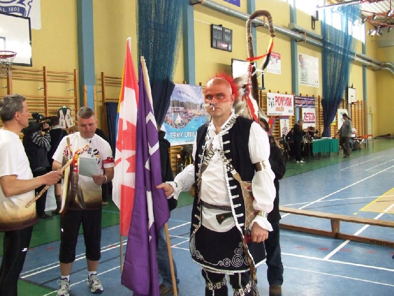 Indianie przyjechali do Uniejowa