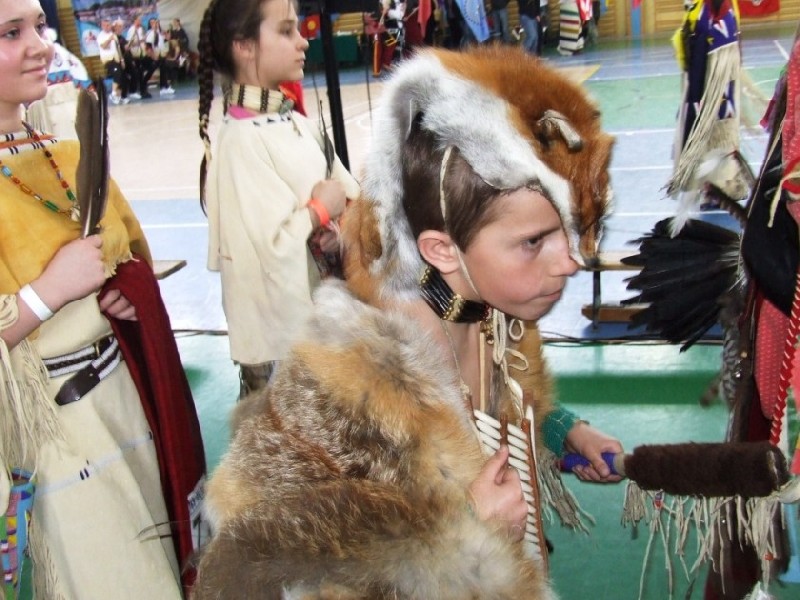 Indianie przyjechali do Uniejowa