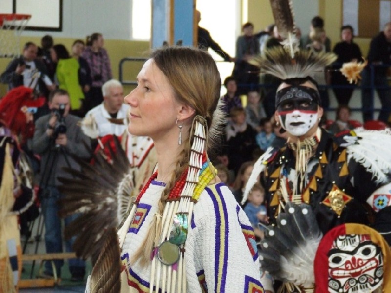 Indianie przyjechali do Uniejowa