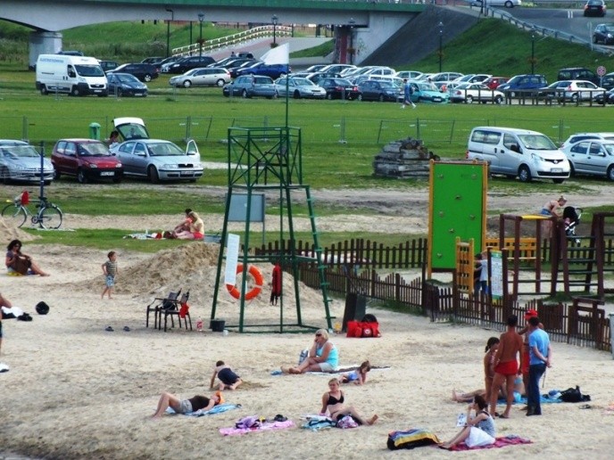 Plaża wreszcie strzeżona