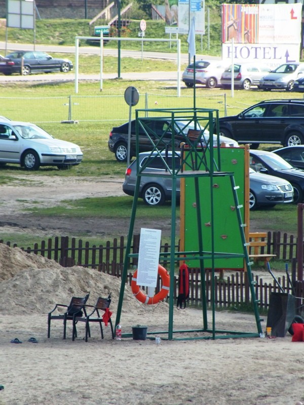 Plaża wreszcie strzeżona