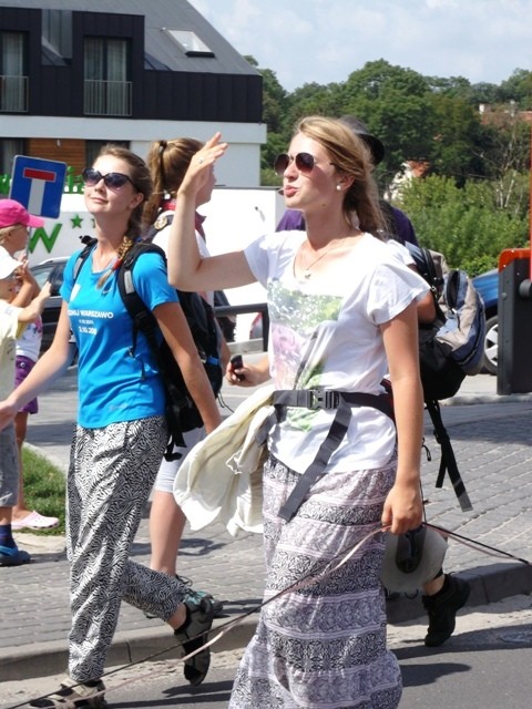 Pielgrzymowali przez Uniejów