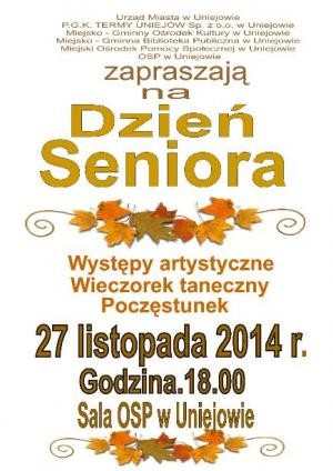 Zaproszenie dla seniorów