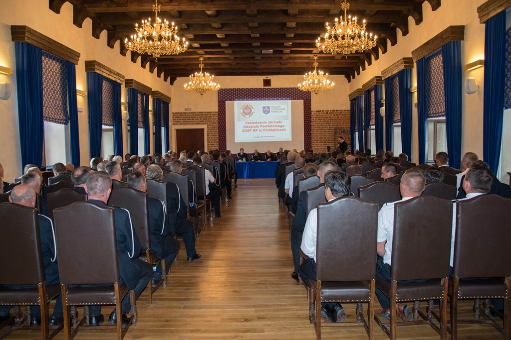 Posiedzenie ZOSP RP w Poddębicach