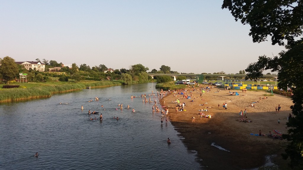 Plaża w wakacje