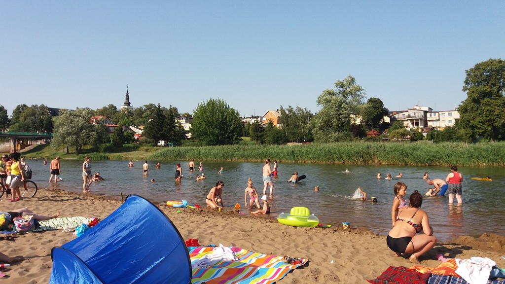 Plaża w wakacje