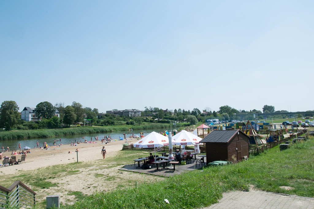 Plaża w wakacje
