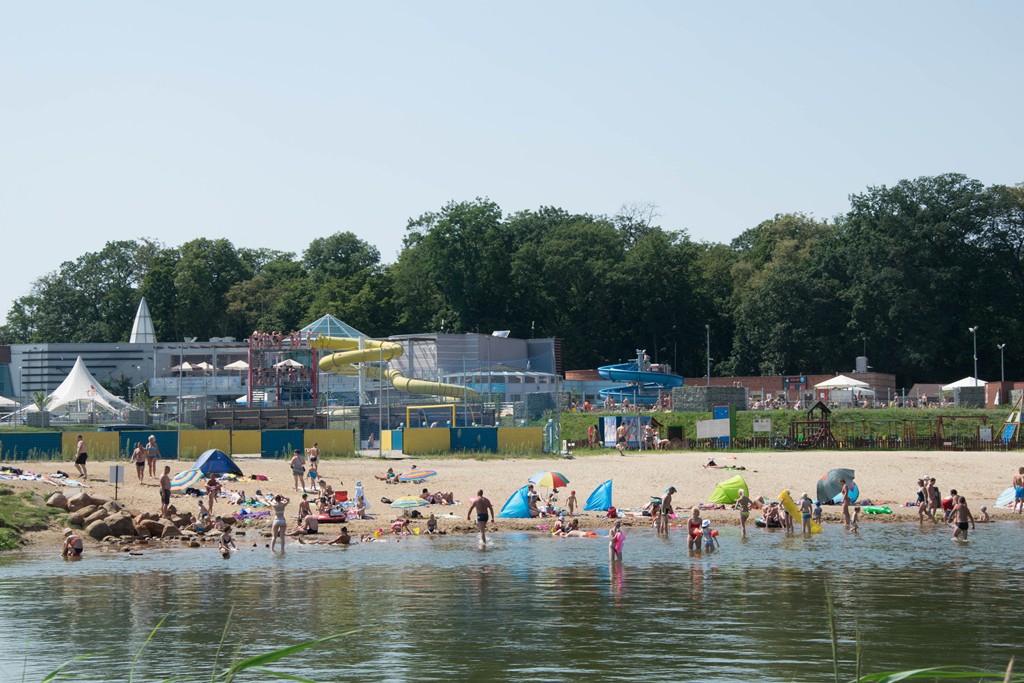 Plaża w wakacje