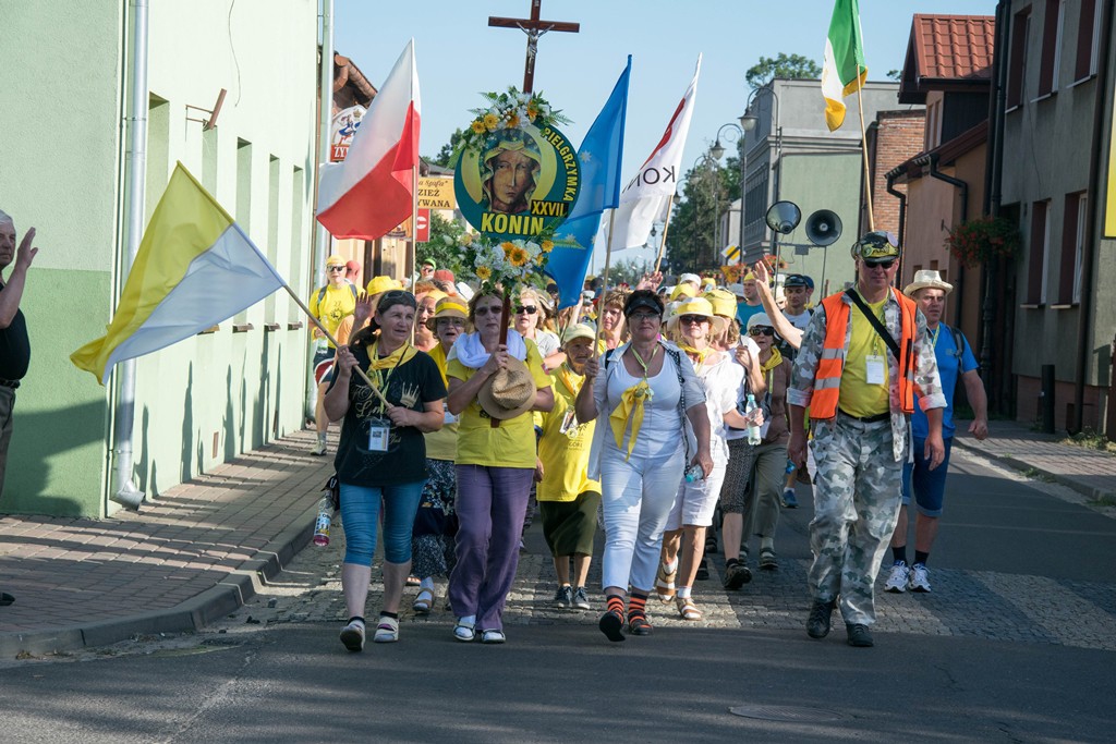 Pielgrzymowali na Jasną Górę