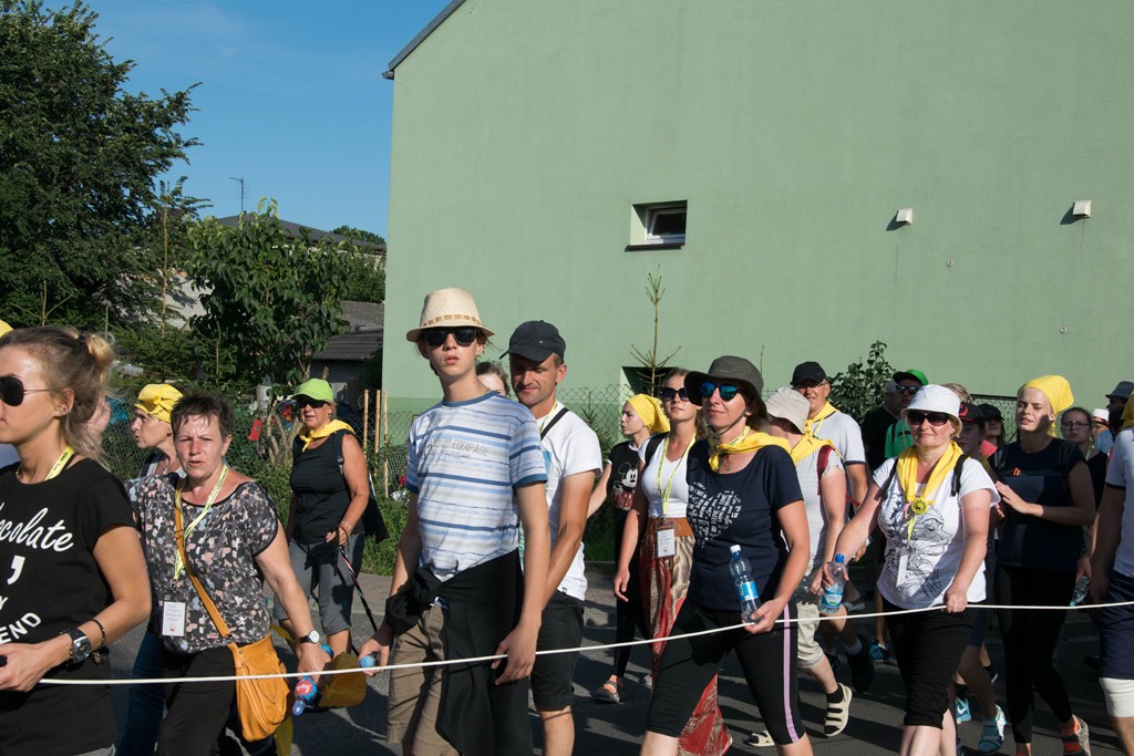 Pielgrzymowali na Jasną Górę