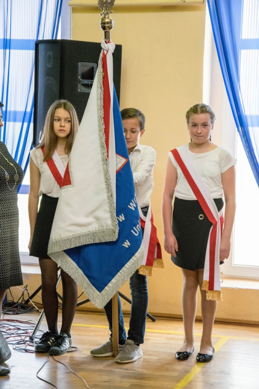 Pasowanie na uczniów w Uniejowie