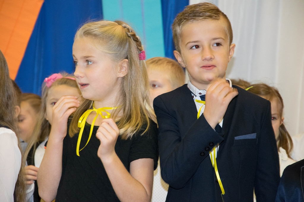 Pasowanie na uczniów w Uniejowie