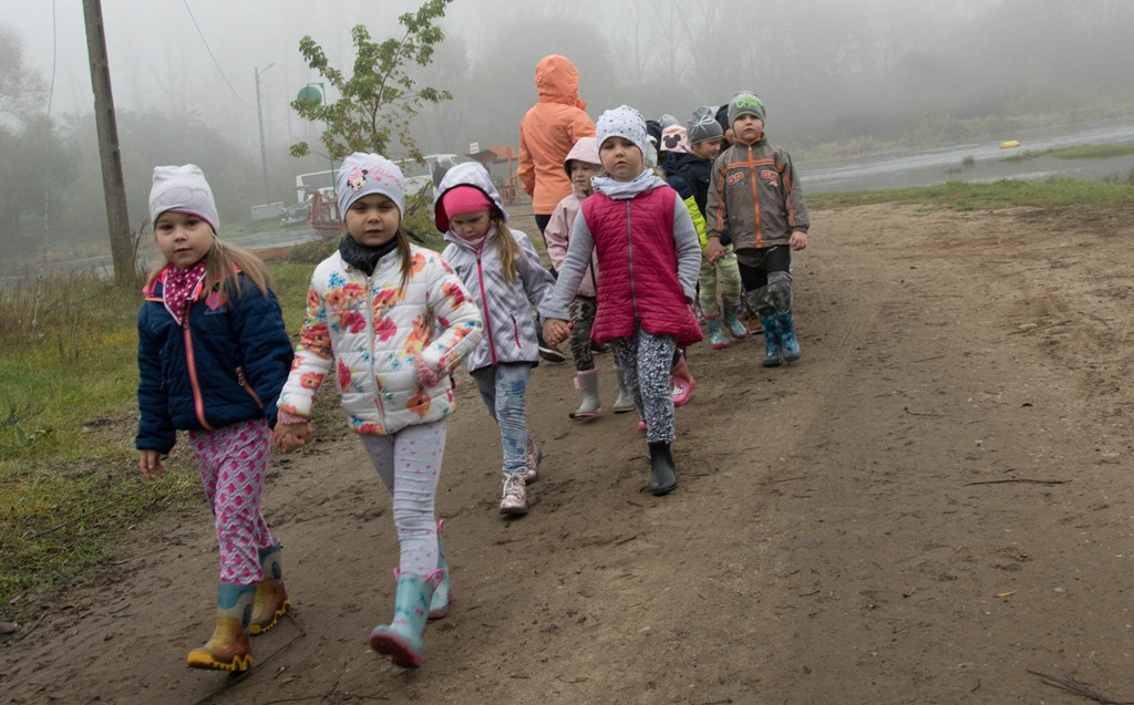 Przedszkolaki uczyły się przyrody