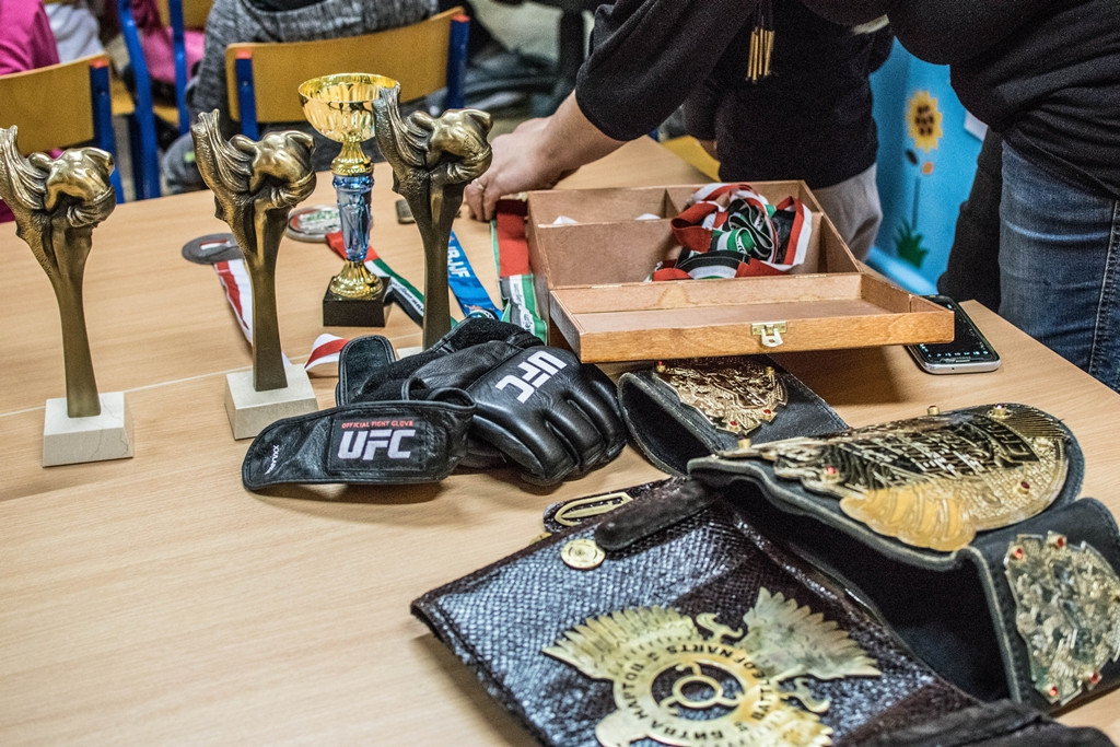 Spotkanie pierwszaków z Gwiazdą MMA