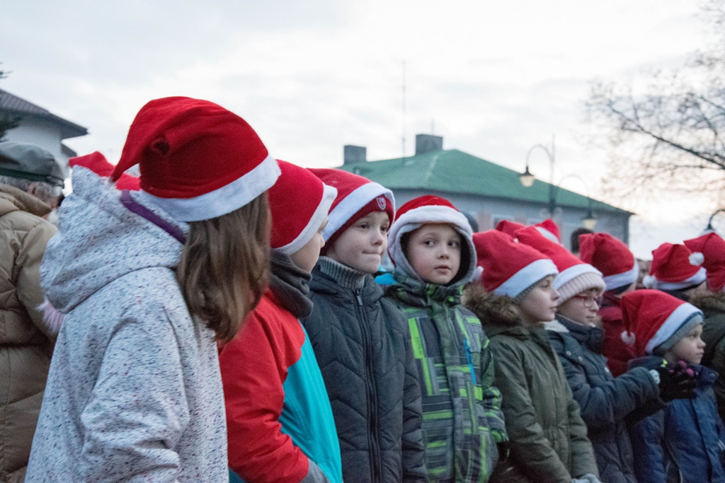 Kolędowanie z harcerzami