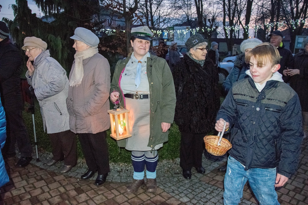 Kolędowanie z harcerzami