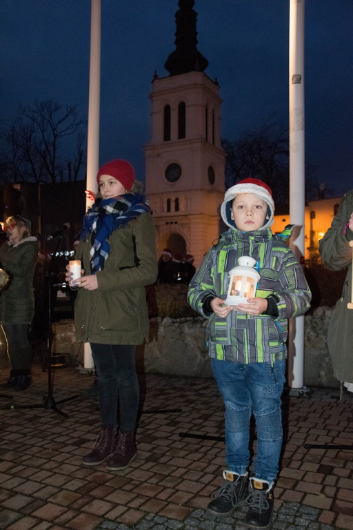 Kolędowanie z harcerzami