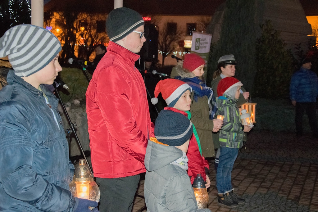 Kolędowanie z harcerzami