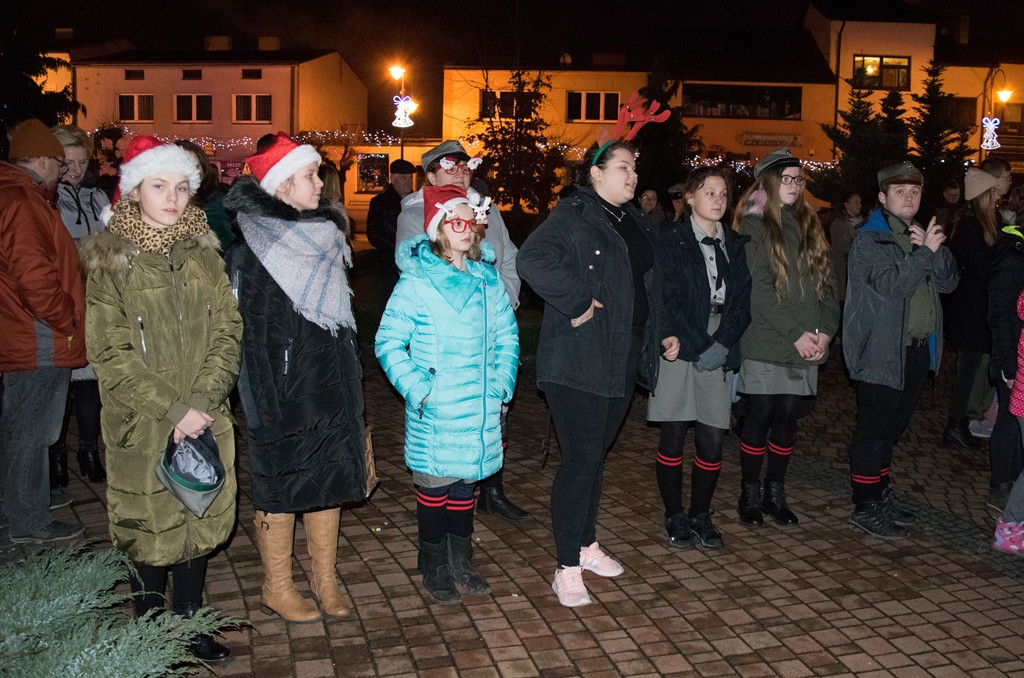 Kolędowanie z harcerzami