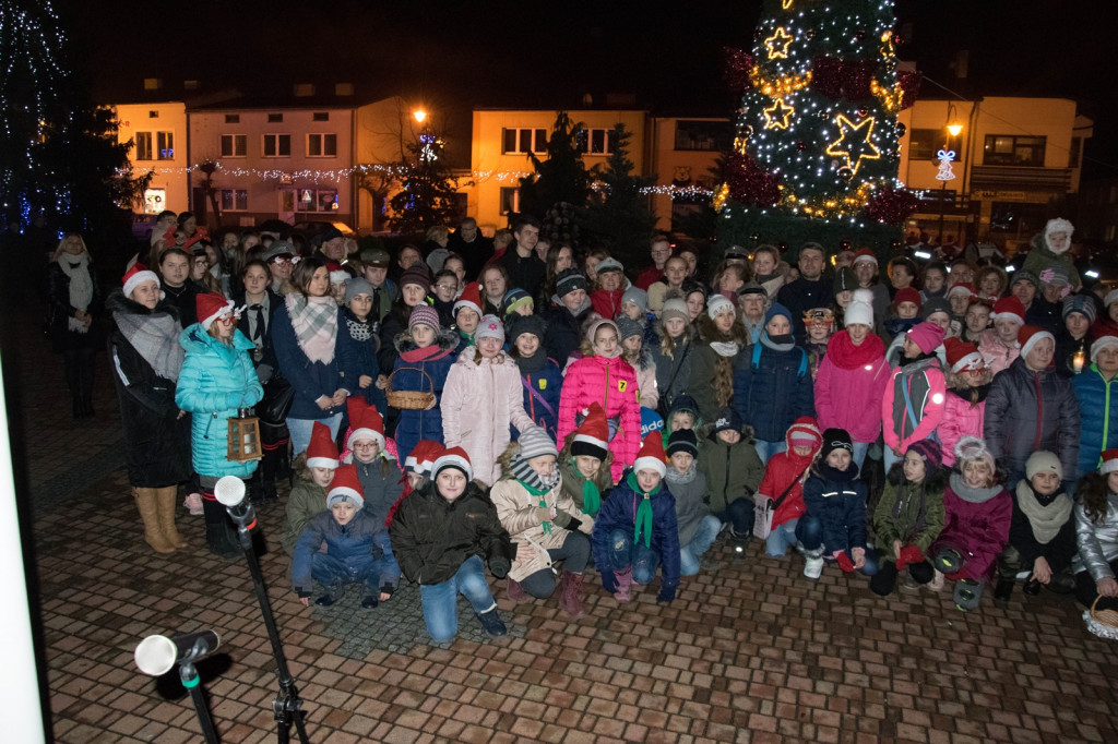 Kolędowanie z harcerzami