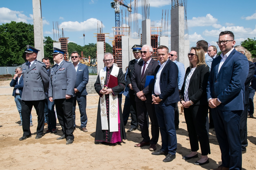 Aparthotel Uroczystość wmurowania kamienia węgielnego