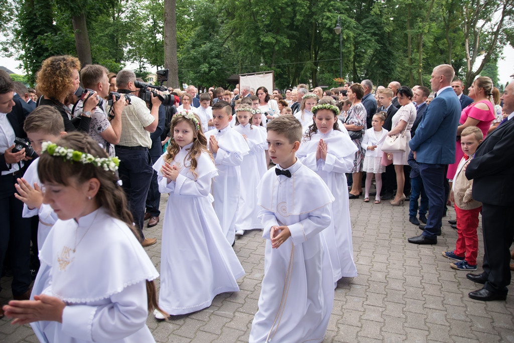 I Komunia Święta w Uniejowie 2018