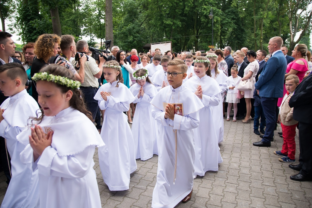 I Komunia Święta w Uniejowie 2018