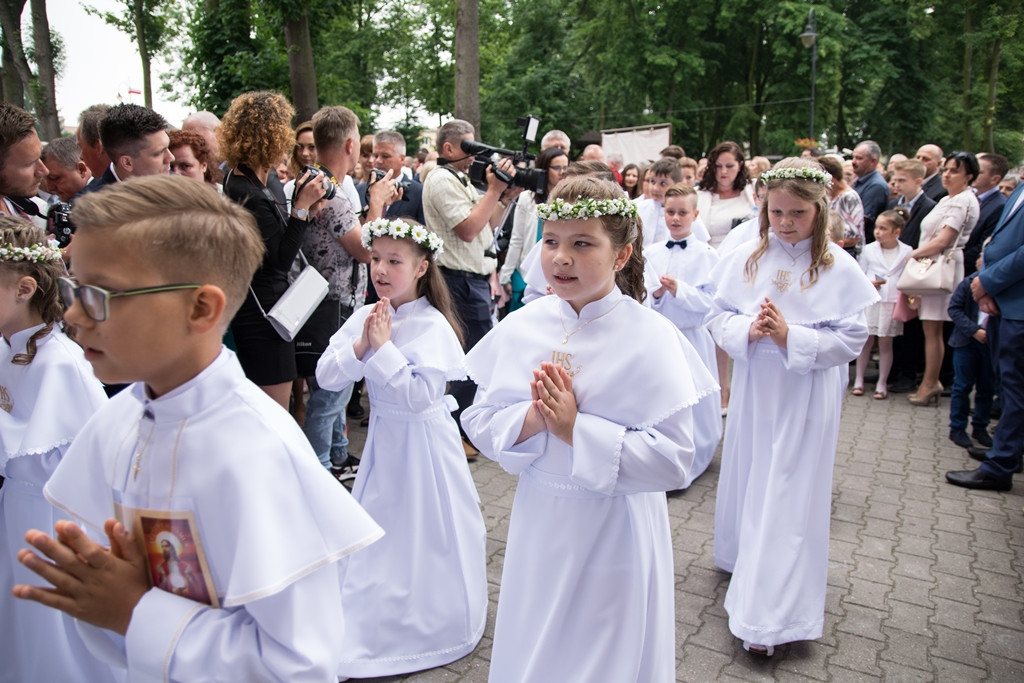 I Komunia Święta w Uniejowie 2018