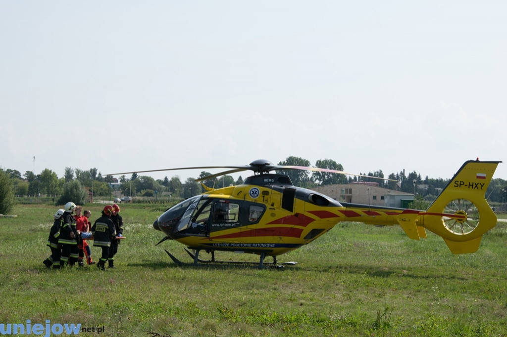 Wypadek na trasie nr 72