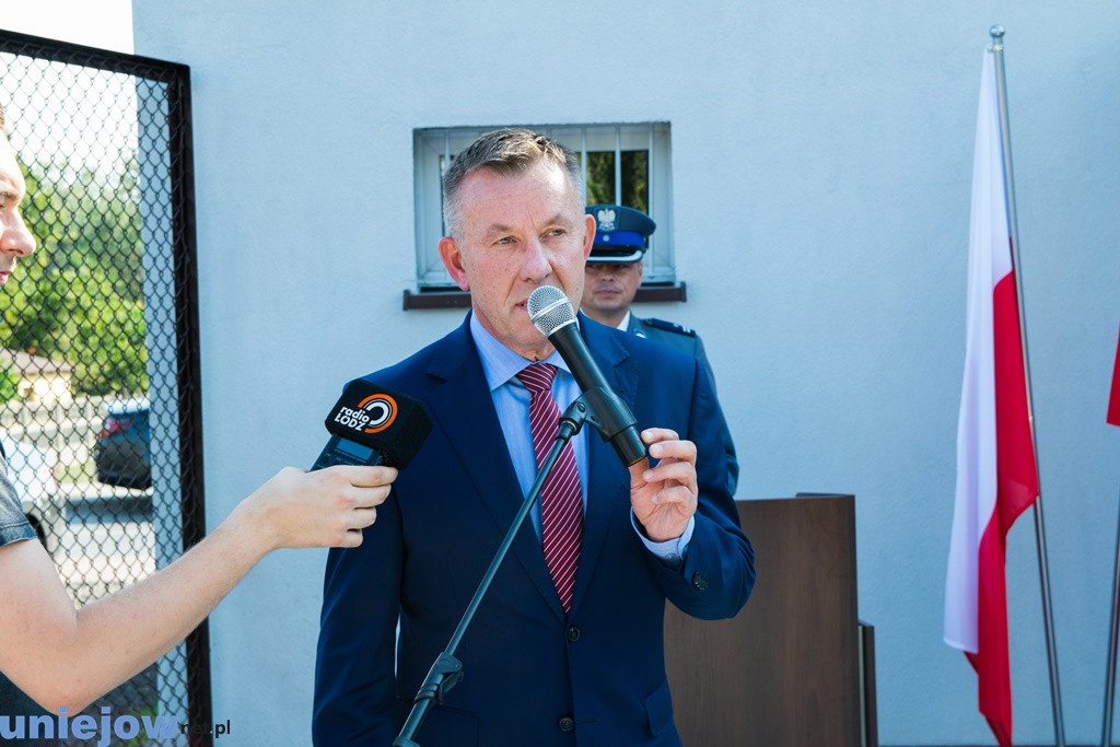 Otwarcie posterunku w Wartkowicach