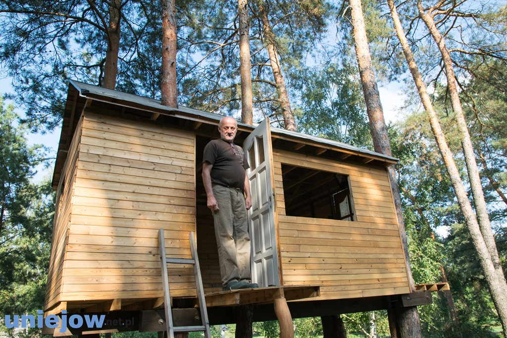 Domek na drzewie w Lekaszynie