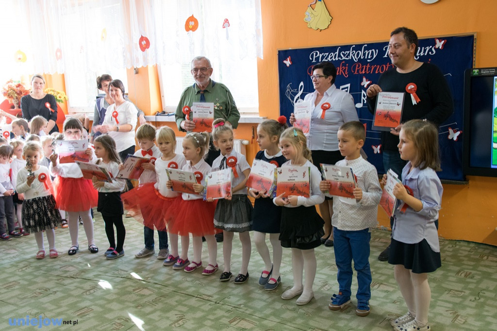 Przedszkolny konkurs piosenki patriotycznej