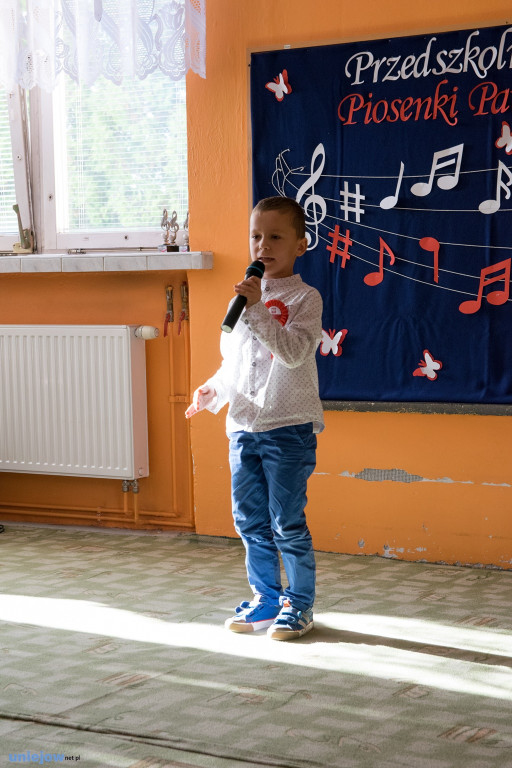 Przedszkolny konkurs piosenki patriotycznej
