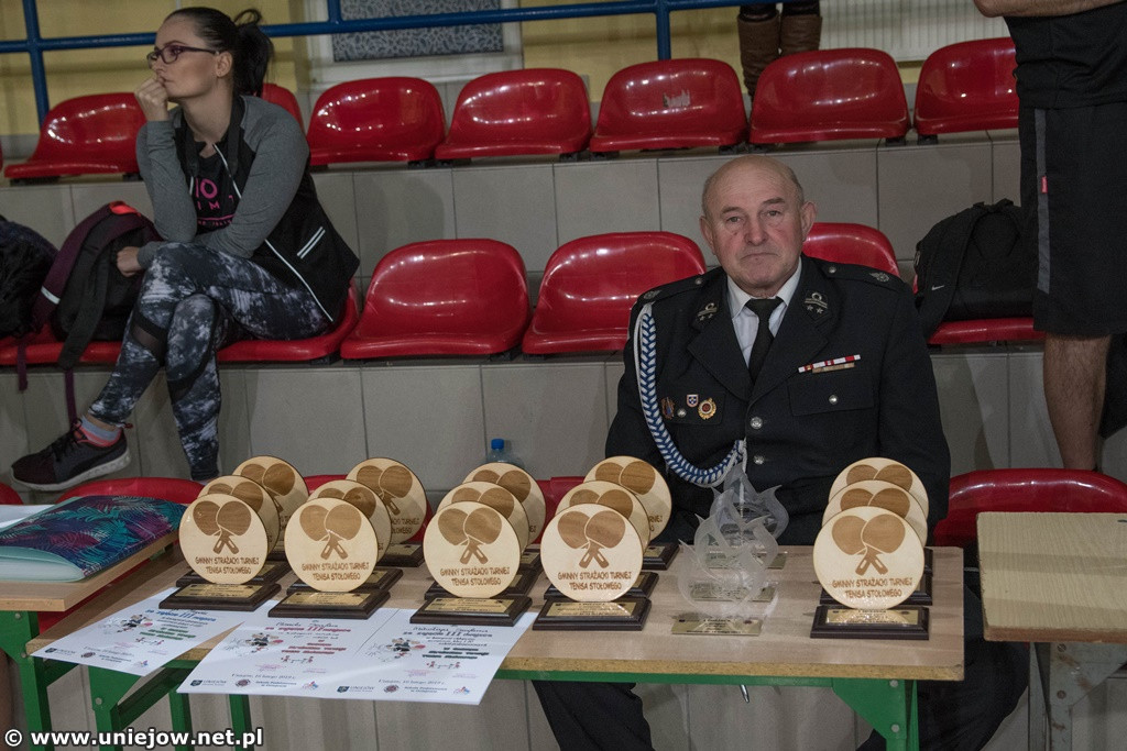 Strażacki Turniej Tenisa Stołowego 2019