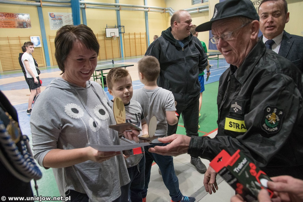 Strażacki Turniej Tenisa Stołowego 2019