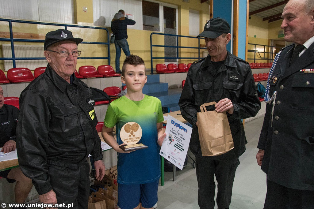 Strażacki Turniej Tenisa Stołowego 2019