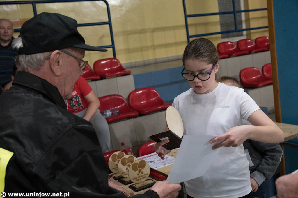 Strażacki Turniej Tenisa Stołowego 2019