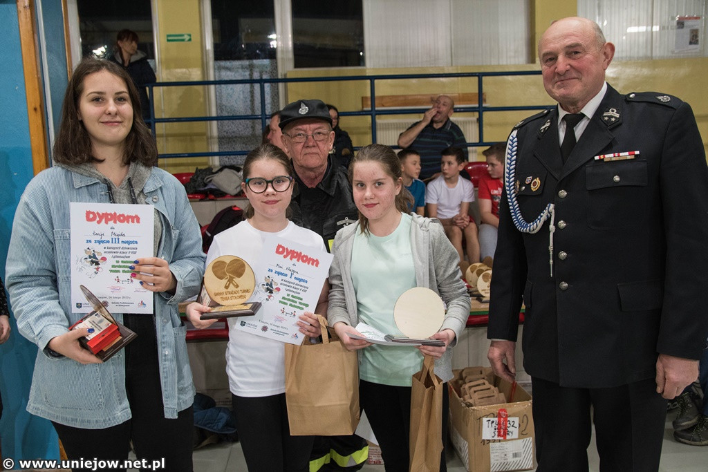 Strażacki Turniej Tenisa Stołowego 2019