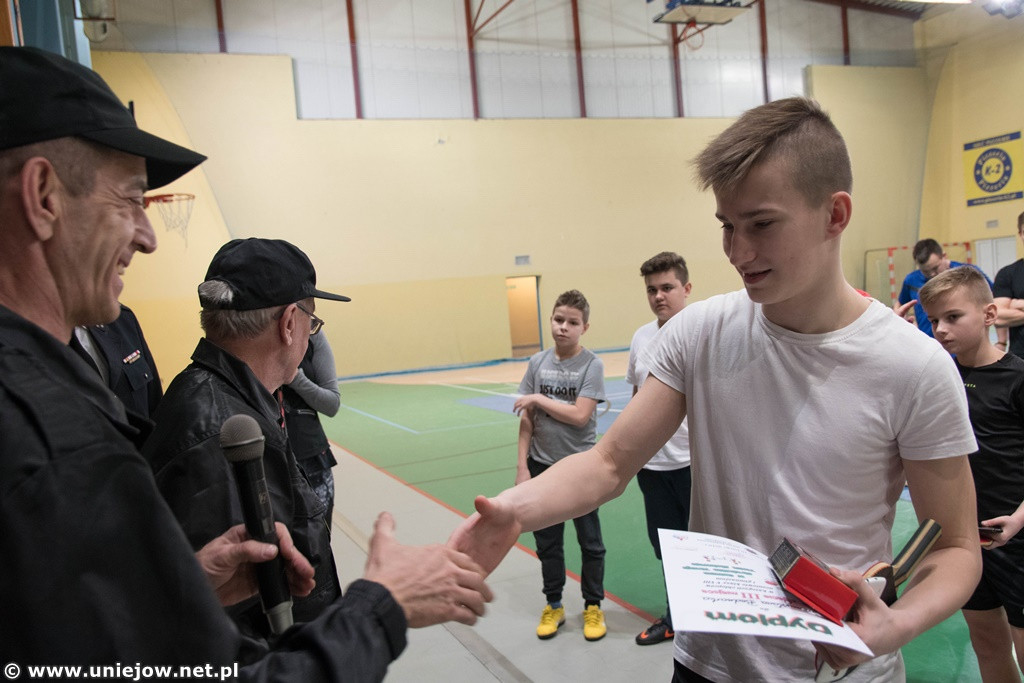 Strażacki Turniej Tenisa Stołowego 2019