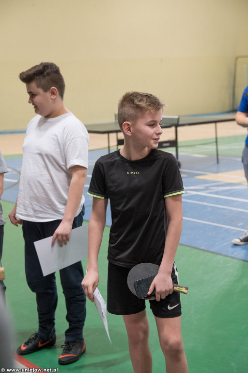 Strażacki Turniej Tenisa Stołowego 2019
