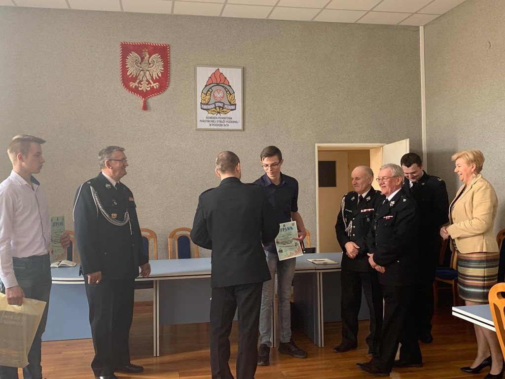 Młodzież Zapobiega Pożarom Poddębice