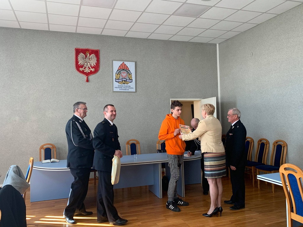 Młodzież Zapobiega Pożarom Poddębice